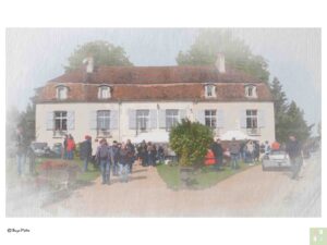 Aquarelle architecturale : le lieu de l'expo