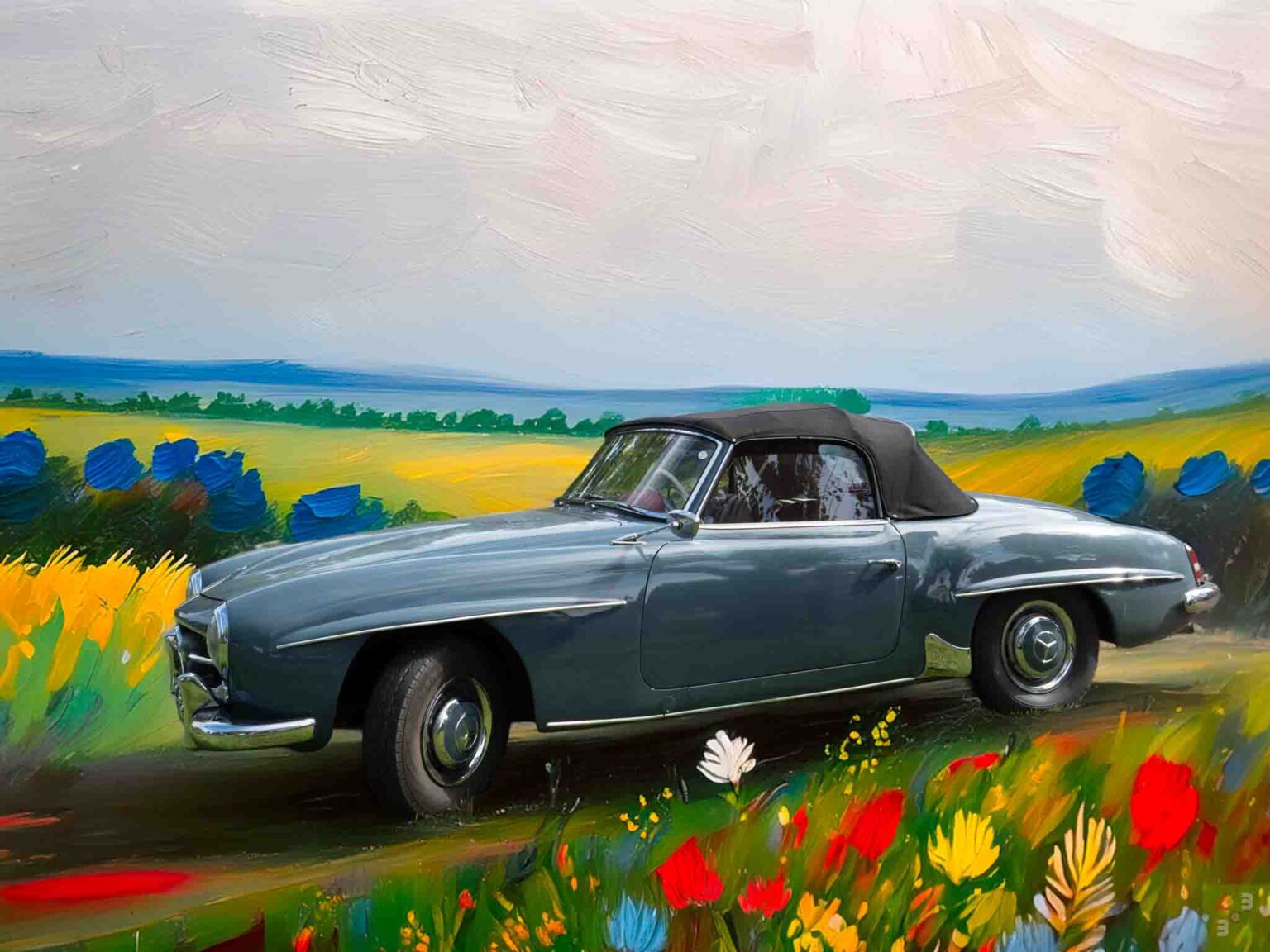 L'Expo 2026 : Dimanche Allemand en Lumière Mercedes 190 SL